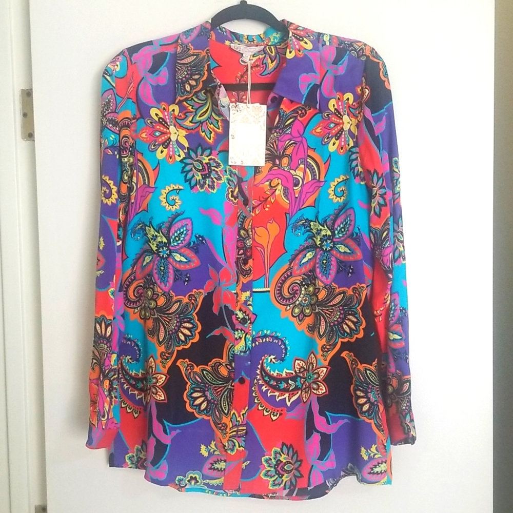 DG2 Muti-colored blouse, size M